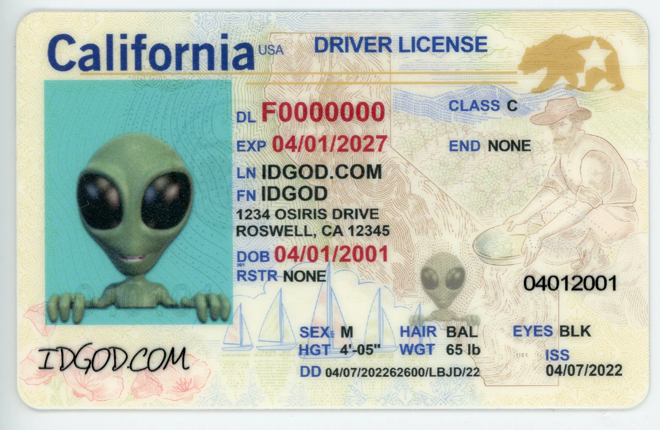 IDGod Fake IDs – Real ID GOD 18 Years Online See Proof!