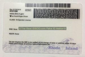 Rhode Island Fake ID