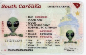 South Carolina Fake ID