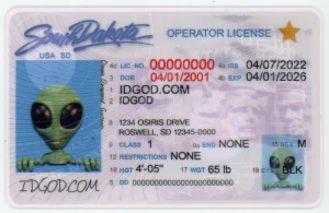 South Dakota Fake ID