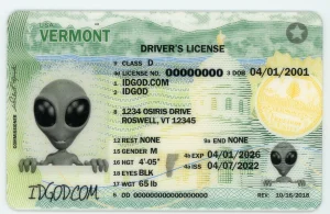 Vermont Fake ID
